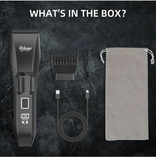 Beard Trimmer for Men - Professional Cordless image indicator(8)