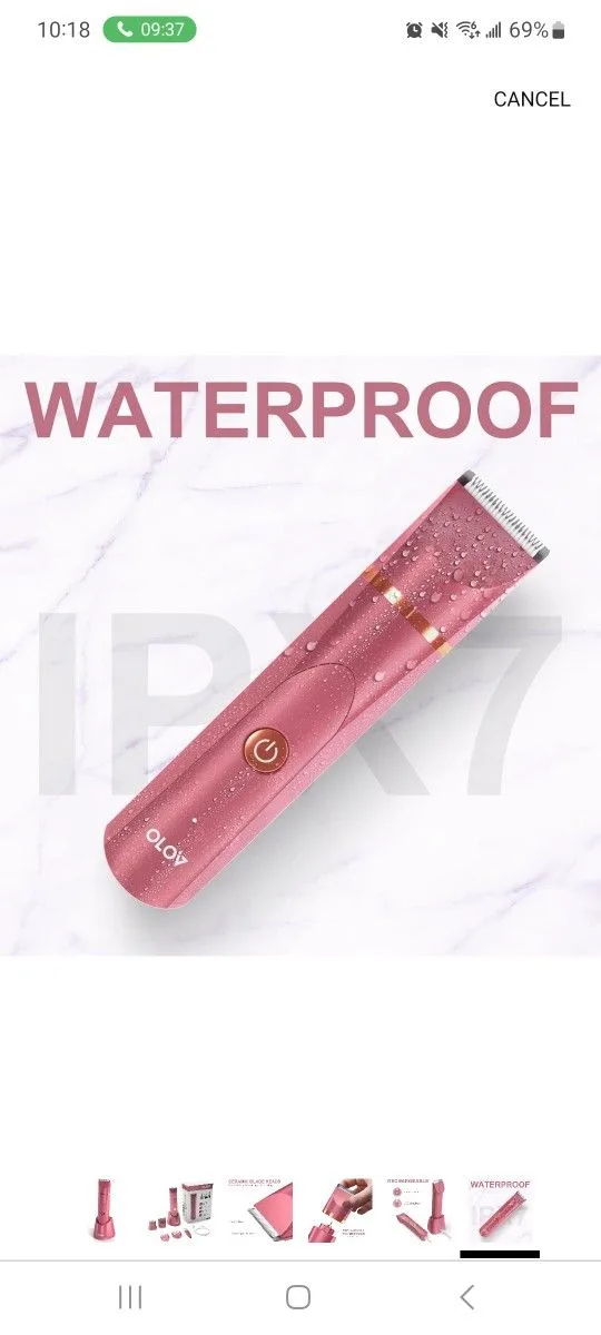 Bikini Trimmer for Women - Body Hair Trimmer image indicator(6)