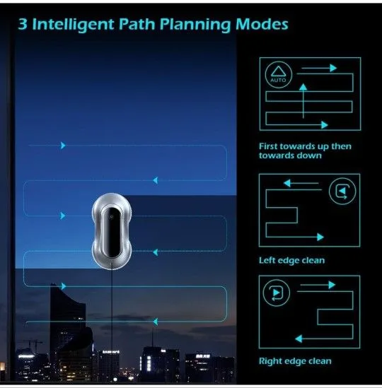 Window Cleaner Robot with Dual Water Spray image indicator(5)