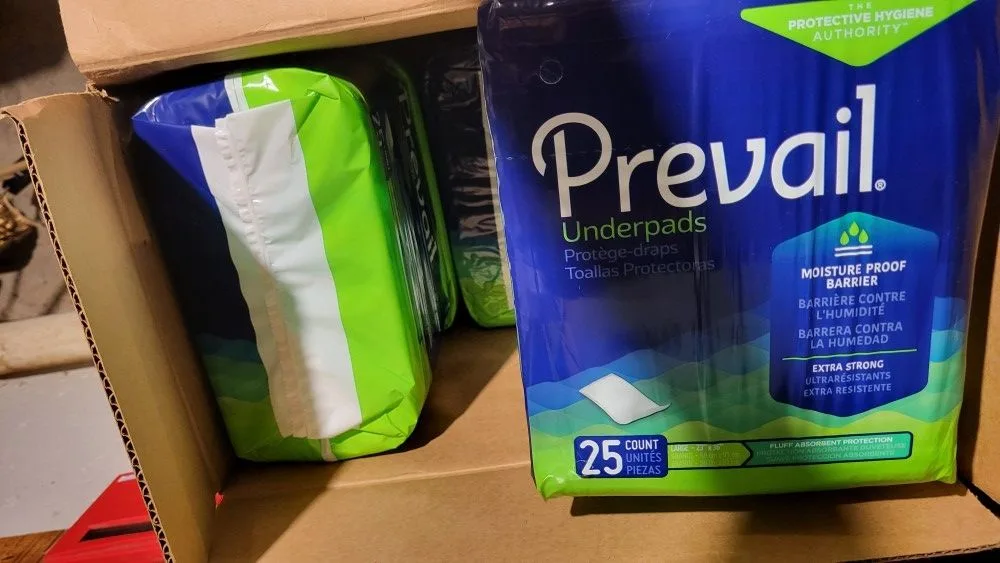 Prevail Underpads 6 Pack Of 25 Count Total 150 Counts thumbnail