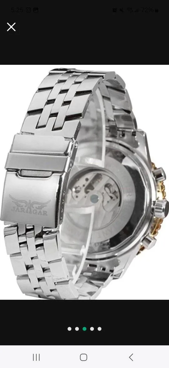 Men's Self Winding Waterproof Automatic Watch image indicator(3)