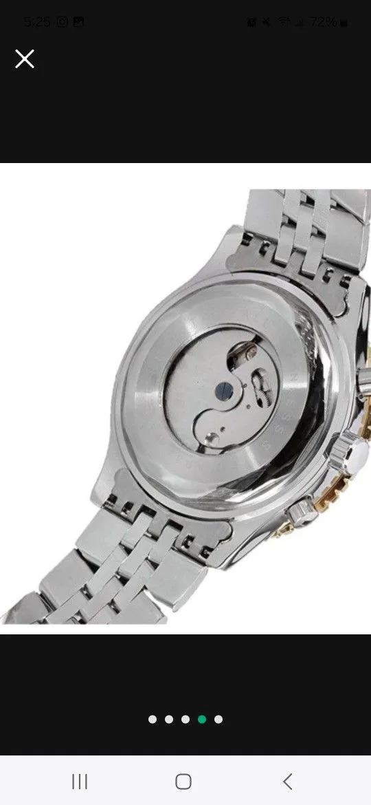 Men's Self Winding Waterproof Automatic Watch image indicator(4)