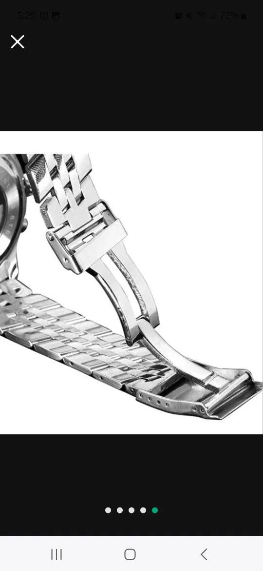 Men's Self Winding Waterproof Automatic Watch image indicator(5)