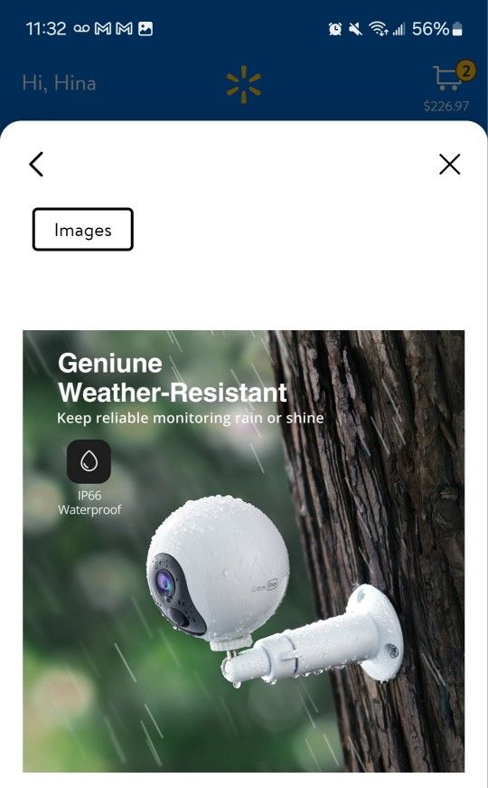 VAVA Wireless Security Camera, 1080P Full HD Wireless Cam