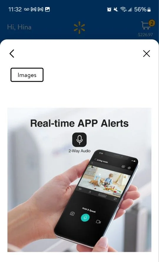 VAVA Wireless Security Camera, 1080P Full HD Wireless Cam image indicator(3)