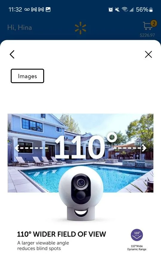 VAVA Wireless Security Camera, 1080P Full HD Wireless Cam image indicator(4)