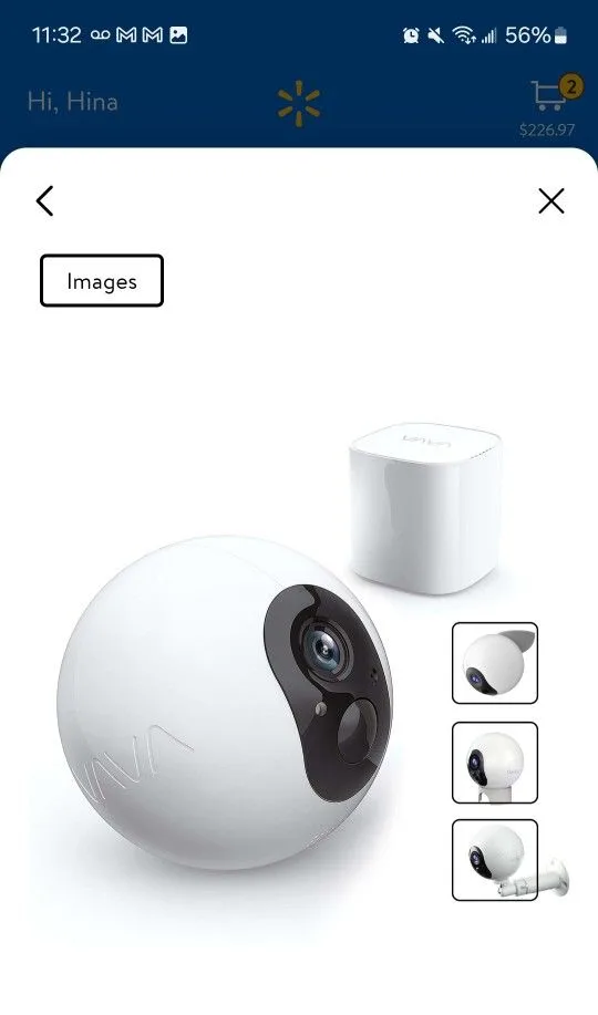 VAVA Wireless Security Camera, 1080P Full HD Wireless Cam image indicator(5)