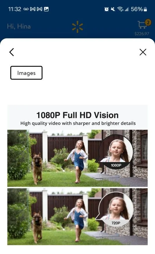 VAVA Wireless Security Camera, 1080P Full HD Wireless Cam image indicator(6)