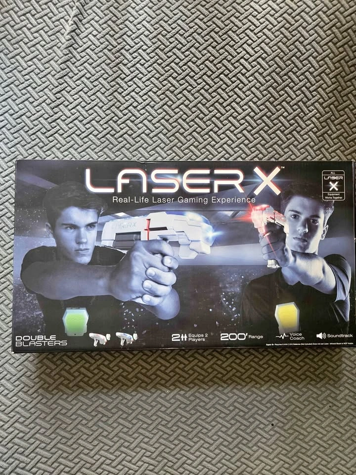 Laser x laser tag game