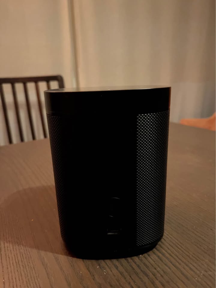 Sonos One - Voice Controlled Smart Speaker - Black - photo 3