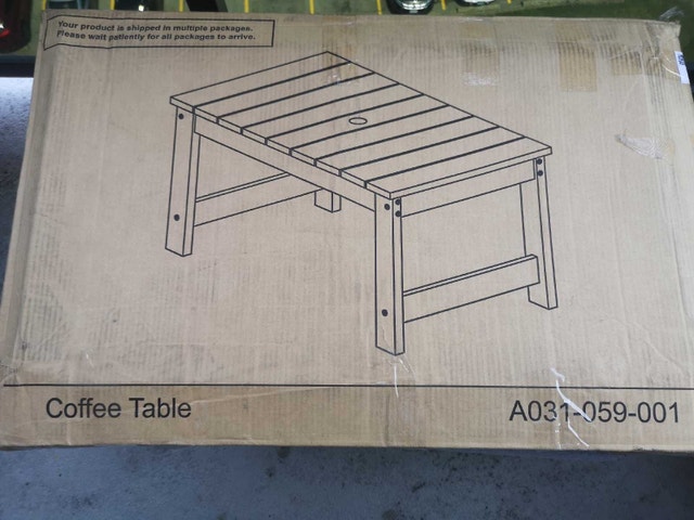 Coffee Table Outdoor Patio