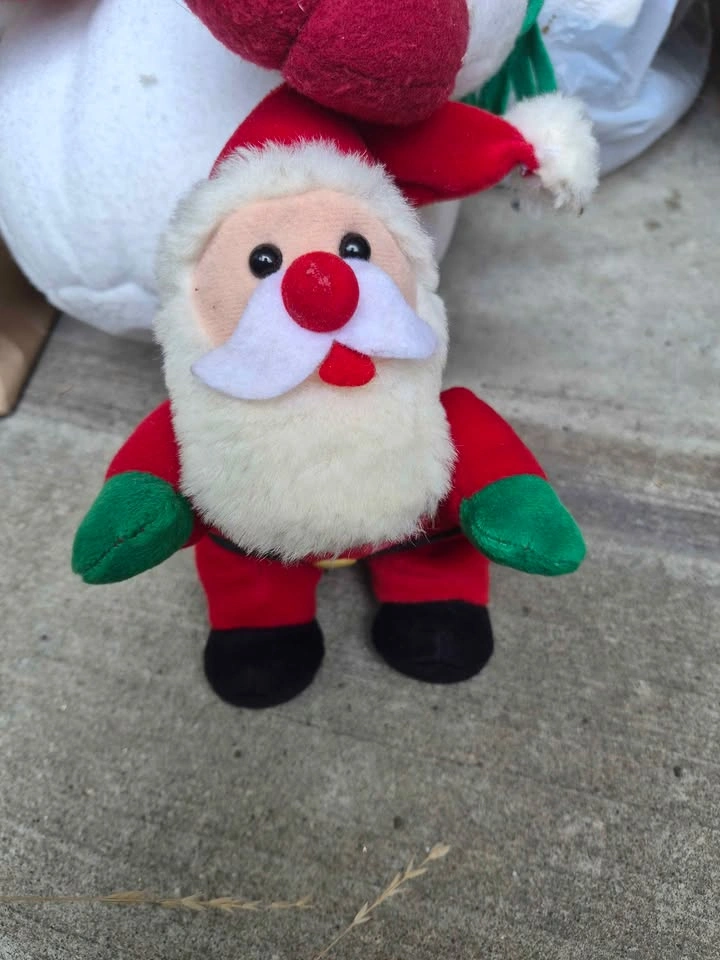 Assorted vintage Christmas Plush Decorations - photo 2