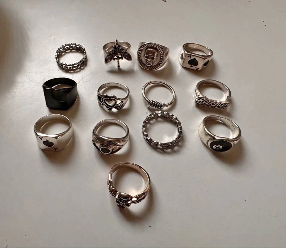 Set of Stainless Steel Rings