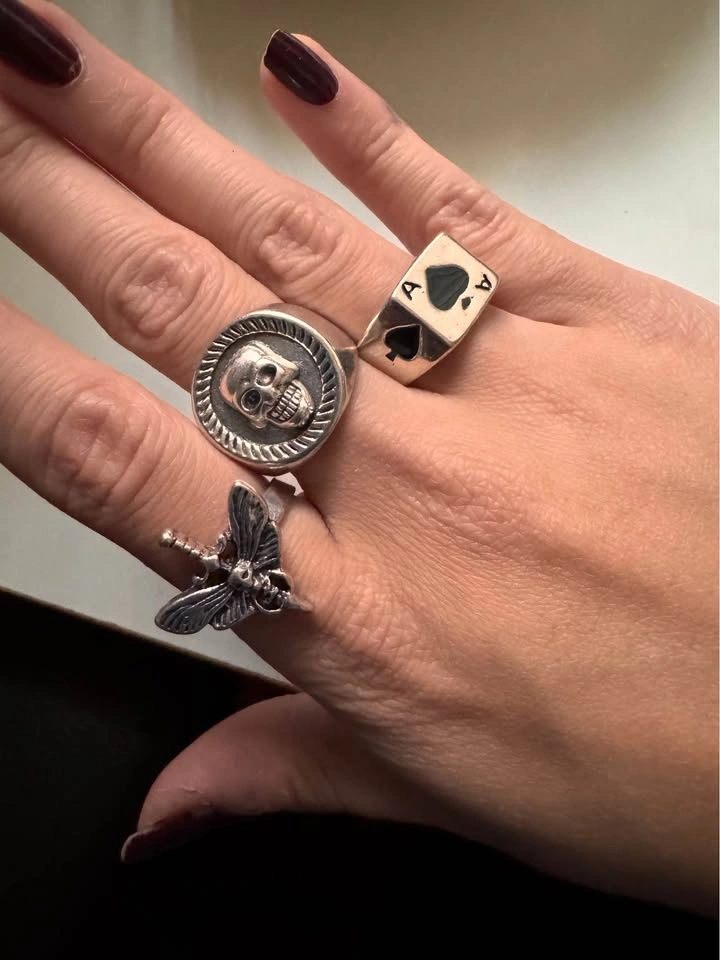 Set of Stainless Steel Rings - photo 2