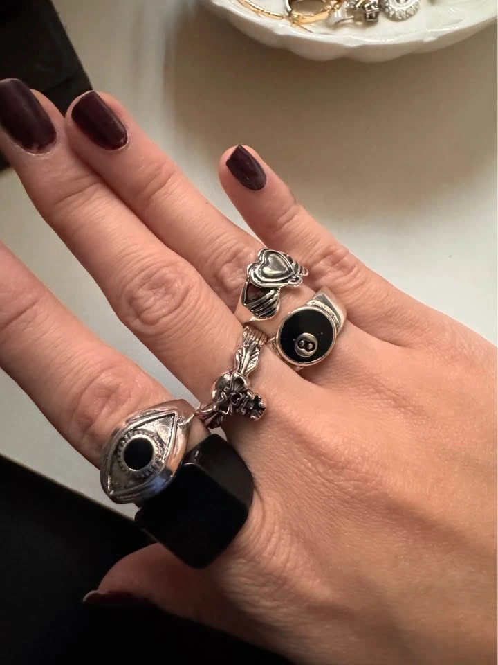 Set of Stainless Steel Rings - photo 3