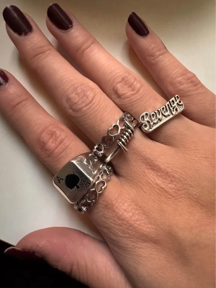 Set of Stainless Steel Rings - photo 4