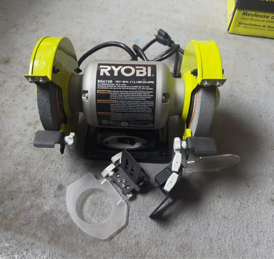 RYOBI 2.1 Amp Grinder with Led Lights - OPEN BOX image indicator(2)