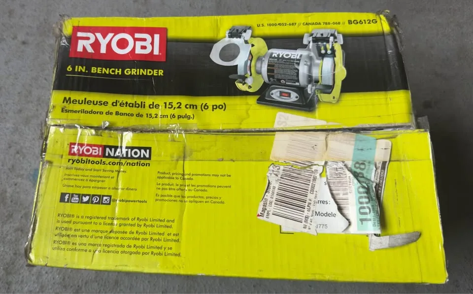 RYOBI 2.1 Amp Grinder with Led Lights - OPEN BOX image indicator(4)