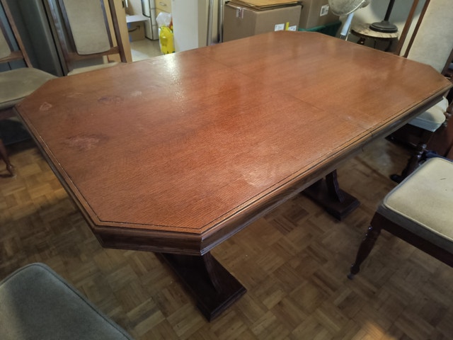 Dining Room Table (Solid Wood) and 4 chairs