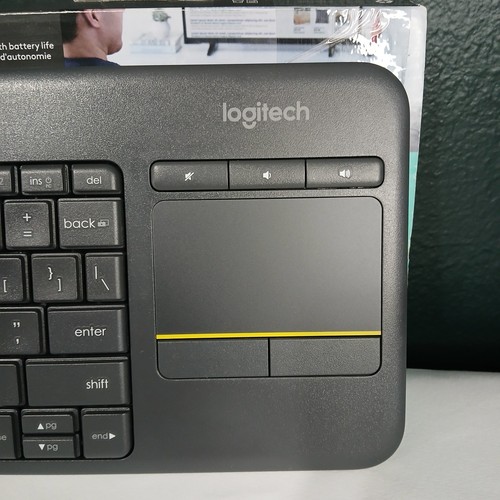 Logitech K400 Plus Wireless Keyboard w/Touchpad + Receiver - photo 2