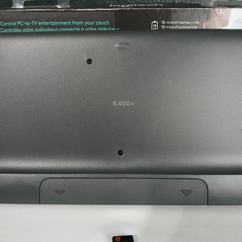 Logitech K400 Plus Wireless Keyboard w/Touchpad + Receiver - photo 4