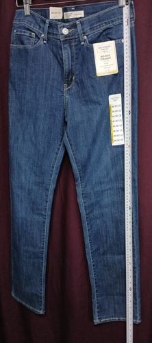 NEW Levi Strauss Signature Gold Womens Mid Rise Straight Jeans - photo 3