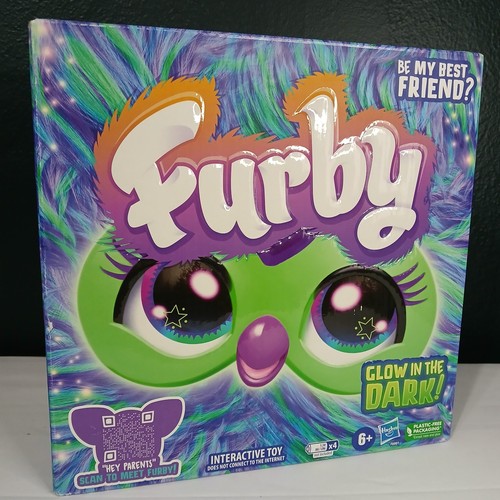 Furby Galaxy Edition Interactive Plush Glow in The Dark NEW SEAL