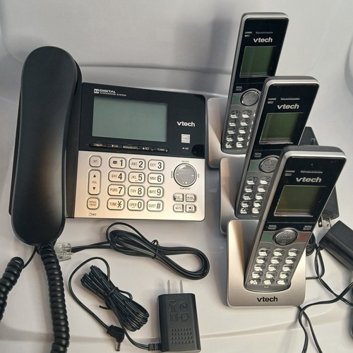 Vtech 3 Handset Corded + Cordless Phones (CS6949-3) - photo 2
