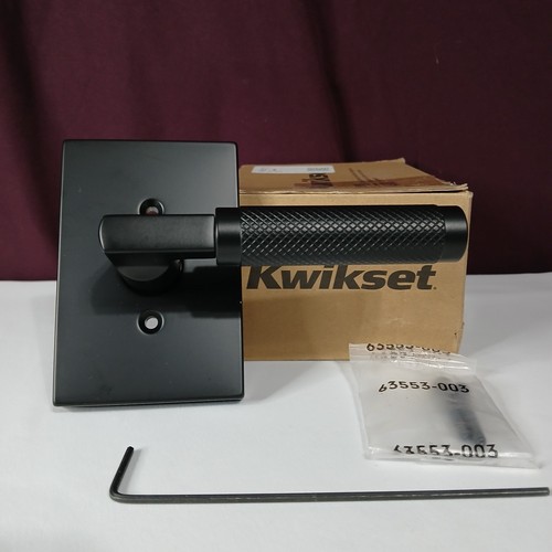 Kwikset 788PVLRCT-514 Prava Dummy Door Lever - Matte Black - photo 2