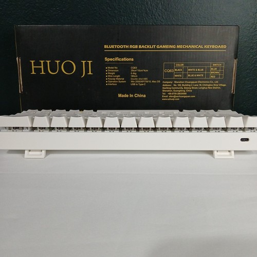 HUO JI CQ63 60% Compact RGB Wireless Mechanical Keyboard - photo 5