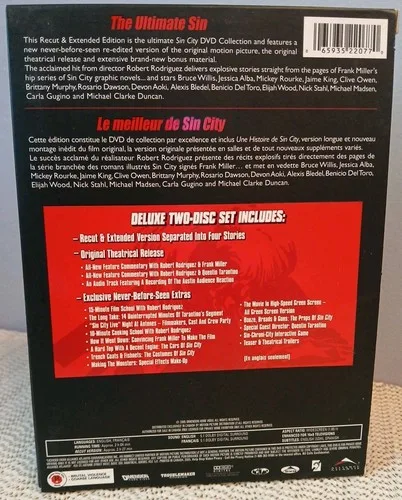 Frank Miller's Sin City Movie Recut Extended 2 Disc DVD - photo 3