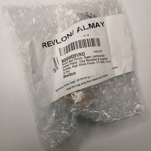 Revlon Super Lustrous Nail Polish Nail Enamel CLEAR #771 - photo 3