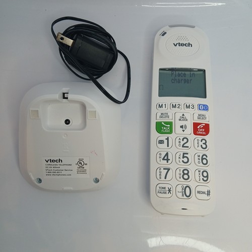 VTech SN5147 Amplified Corded Cordless Big Button Phone - photo 5