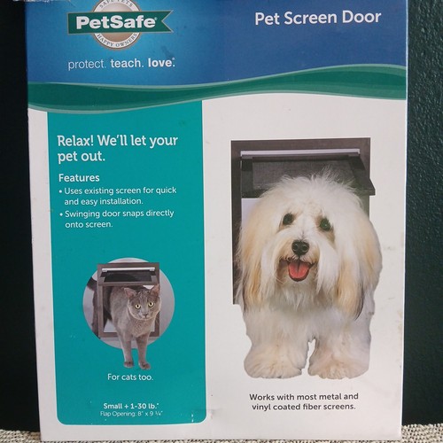 PET SAFE Pet Screen Door Small Medium Size up to 30 lbs