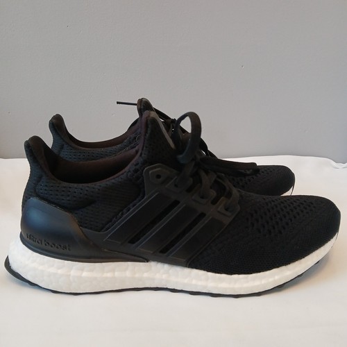 Men's Sz 8 Adidas ULTRABOOST 1.0 Running Shoes Black - photo 5