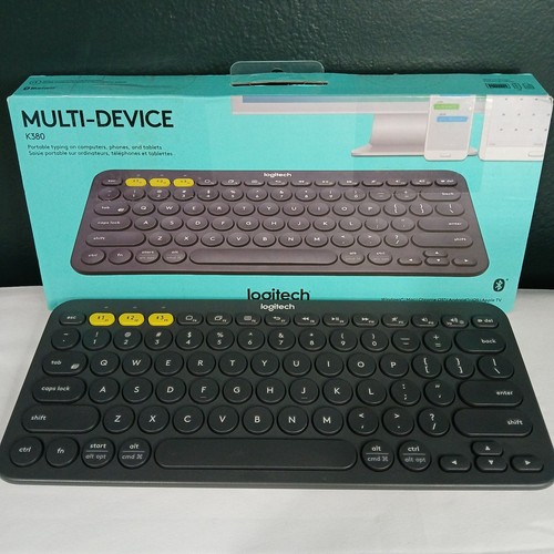 Logitech K380 Wireless Bluetooth Keyboard Multi-Device Black