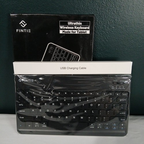 Fintie Ultra Thin Bluetooth Wireless Keyboard For Tablets, PC