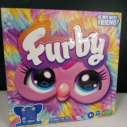 Hasbro Furby Tie-Dye Plushy Interactive Toy NEW SEALED BOX