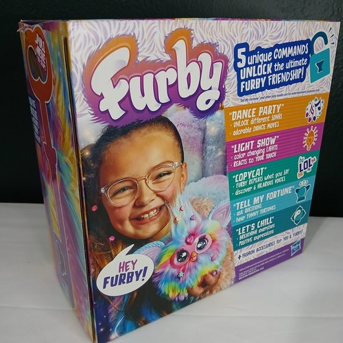 Hasbro Furby Tie-Dye Plushy Interactive Toy NEW SEALED BOX - photo 3