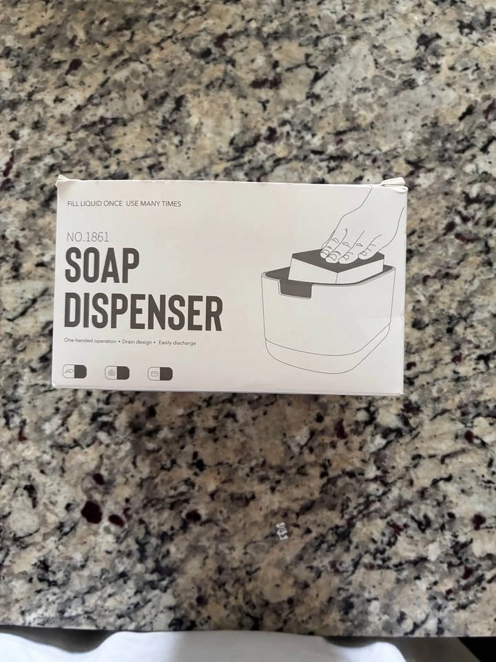 Soap Dispenser Comes with sponge - photo 3