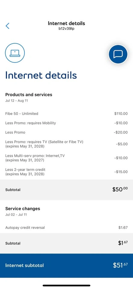 Fibe 50 Bell Home Internet Service - photo 2