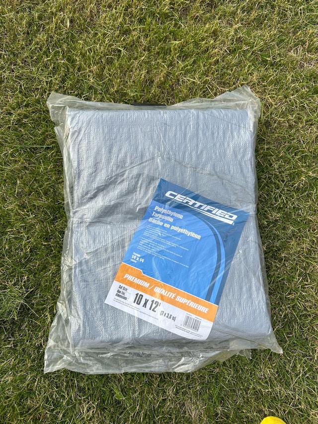 Certified Heavy Duty Poly Tarp 10 x 12