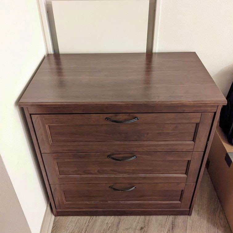 2 units IKEA 3-Drawer Dresser - photo 3