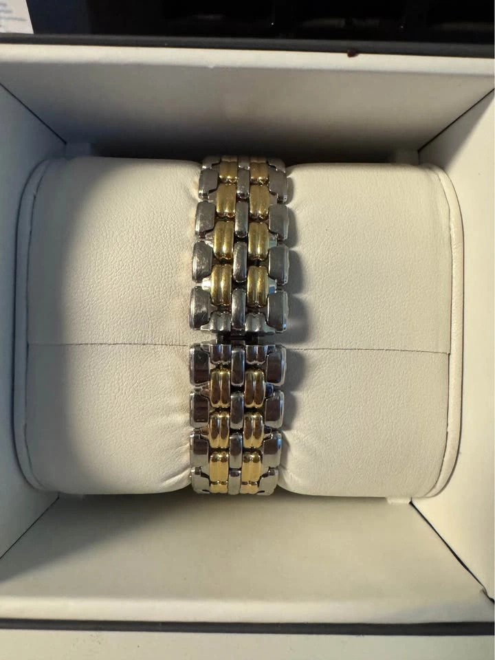 Chaumet watch 18k, 3ctw diamond bezel, SS. Trade for trailer - photo 3