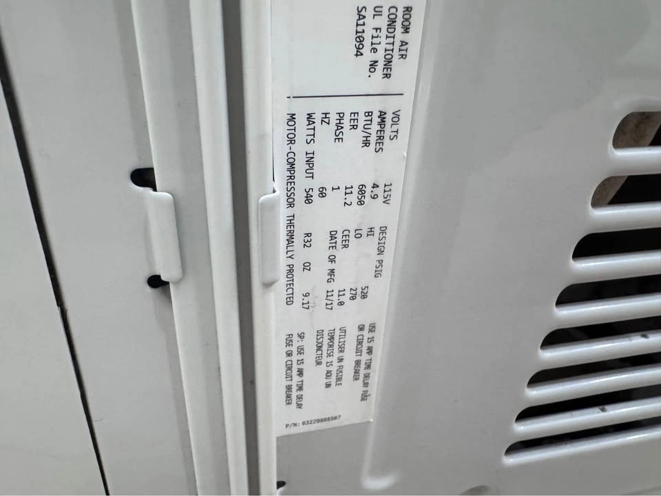 GE Window Air Conditioner - photo 2