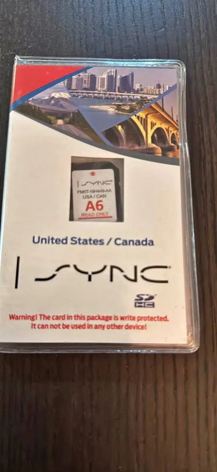 A06 MAP UPDATE GPS Navigation SD CARD SYNC FORD, LINCOLN USA CAN thumbnail