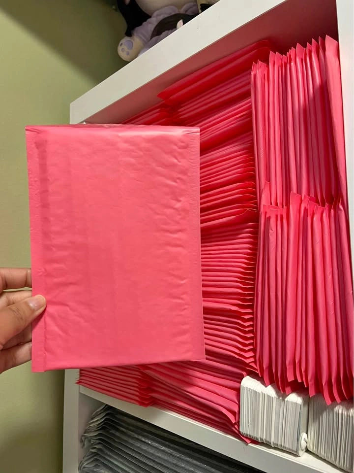 4x6 hot pink bubble mailers 500 PCs