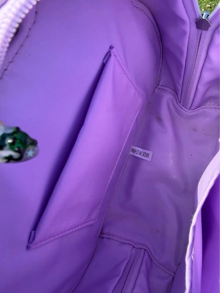Lilac Lavender Purple Kitty Ita Bag - photo 3