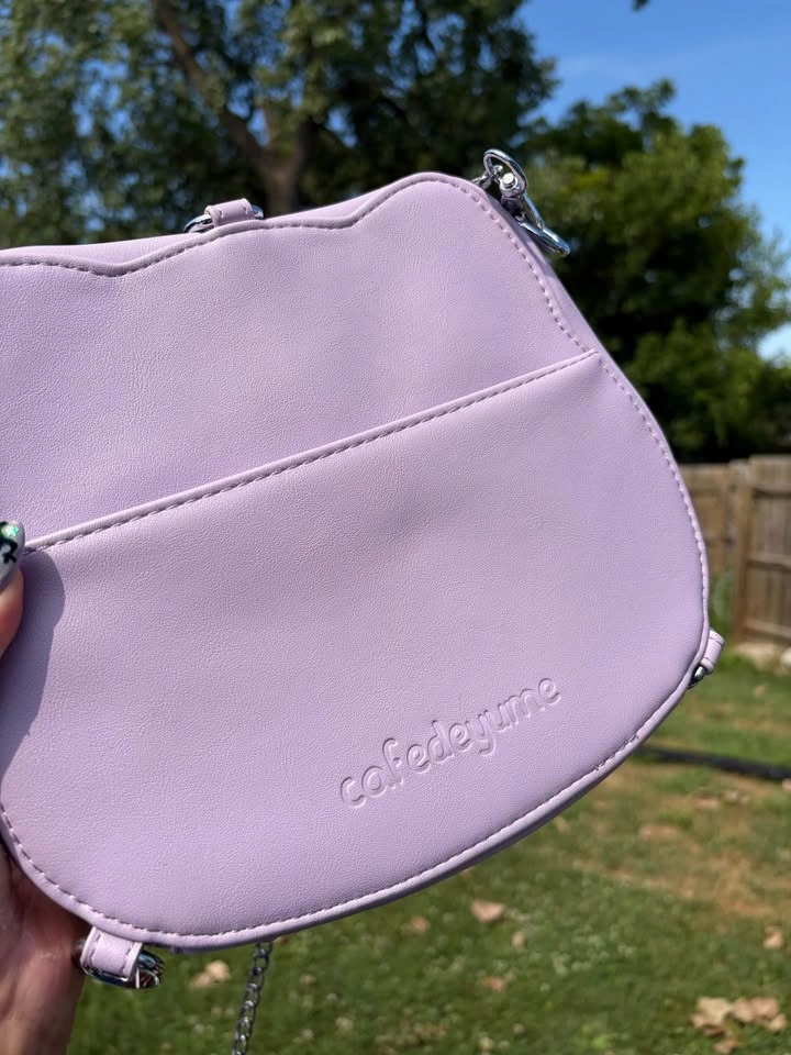 Lilac Lavender Purple Kitty Ita Bag - photo 5