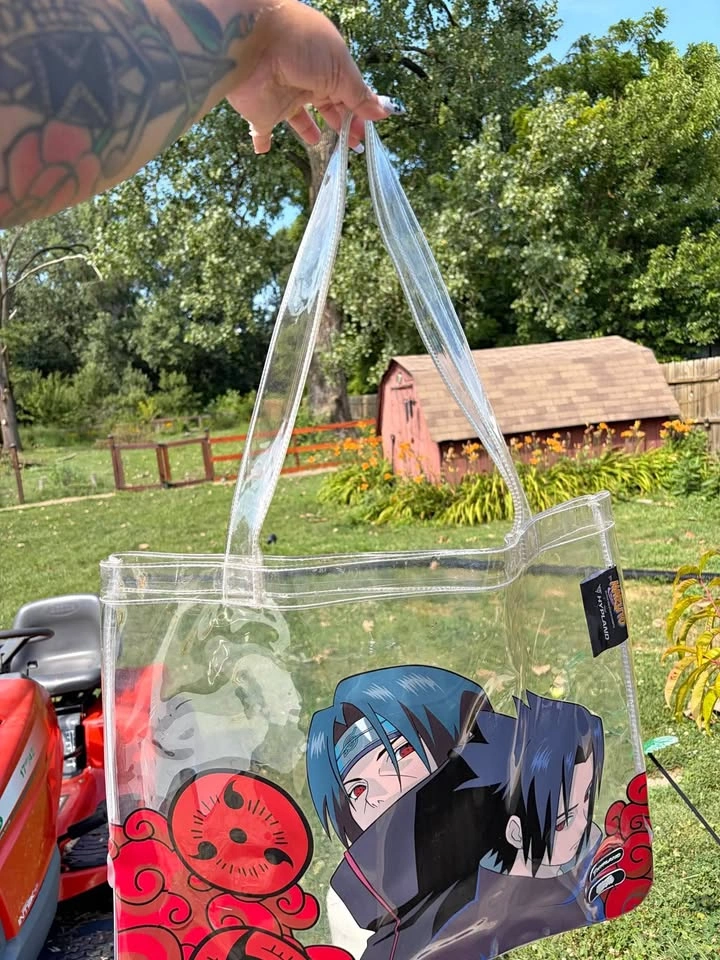 Used Anime Naruto Itachi Sasuke Clear tote bag from Hypland